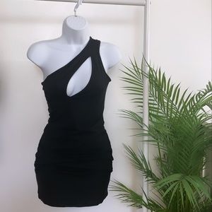 Clothes and Gold Black Cut Out Minj Dress -S,M,L